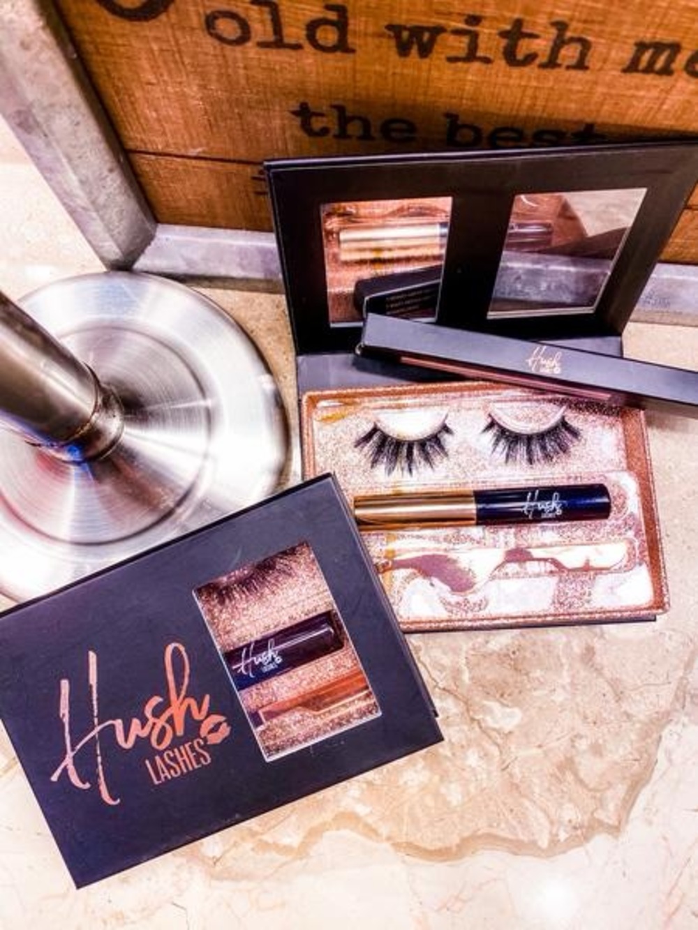 Hush Magnetic Eyelash Set Kit - Miranda Lash Set + Eyeliner